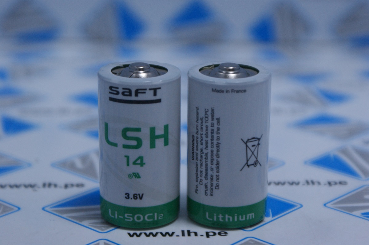 LSH14   Batería Lithium 3.6V, 5500mAh, Size C, SAFT